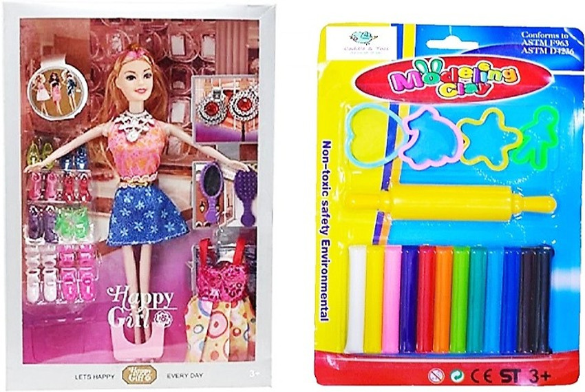 kumar creation Doll set doll house with clay and assessories for girls Doll set doll house with clay and assessories for girls Buy Doll assessories Clay for kids Attractive Special toys in