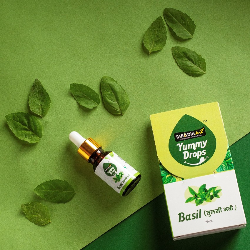 TapadiaA Z YummyDrops Basil Tulsi Basil Liquid Food Essence Price