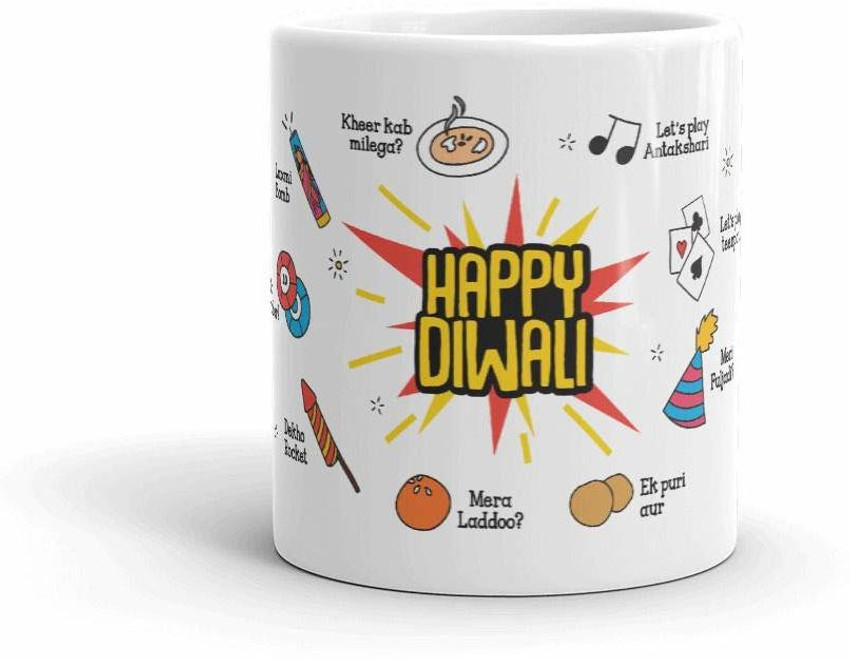Oye Happy Diwali Illustrated Diwali Gift for Daughter Son