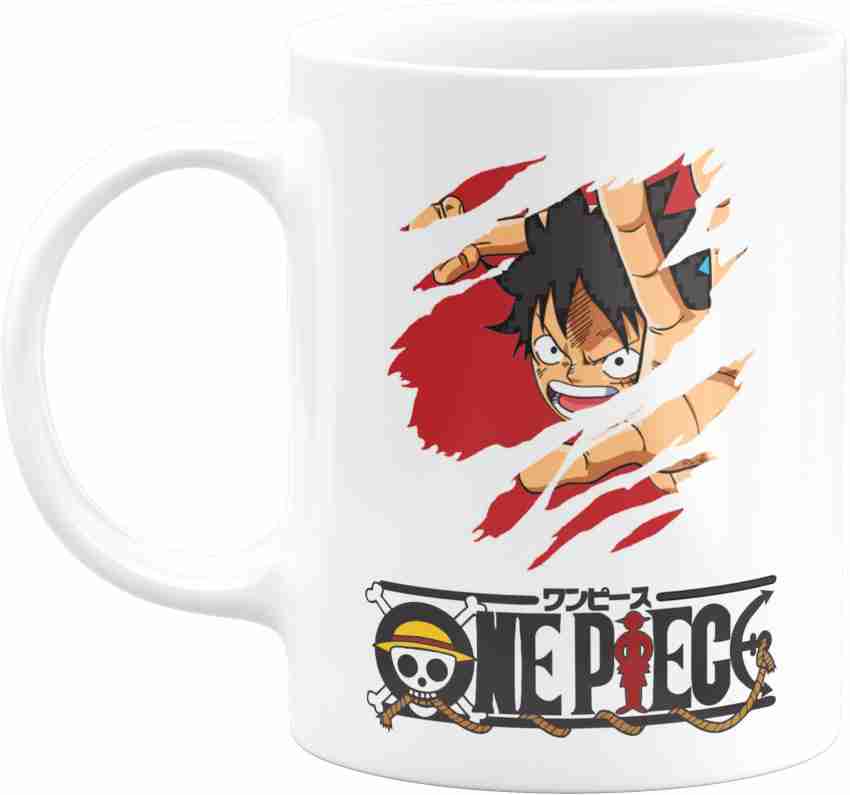 No. 9 One Piece Luffy Anime Coffee Mug