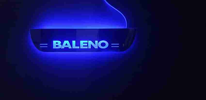 Baleno foot best sale light