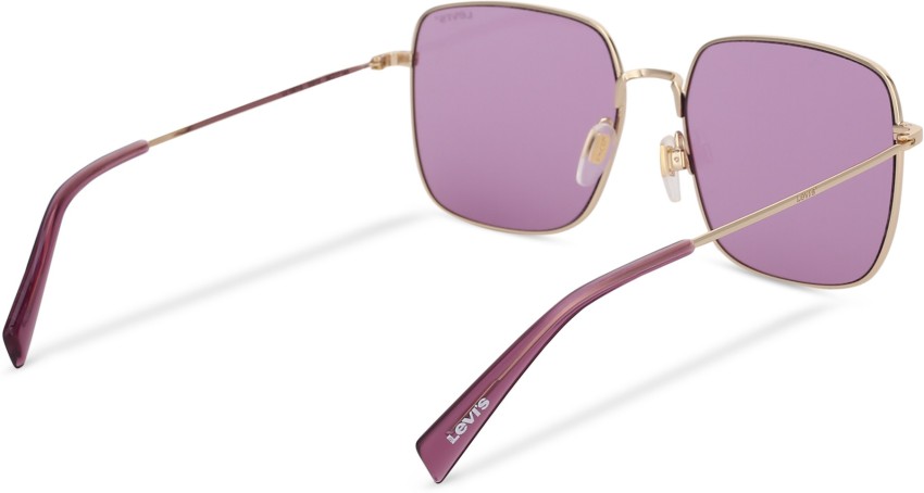 Levi's Women's Lv 1000/S Sunglasses, Lilac/Violet Blue Mirrored