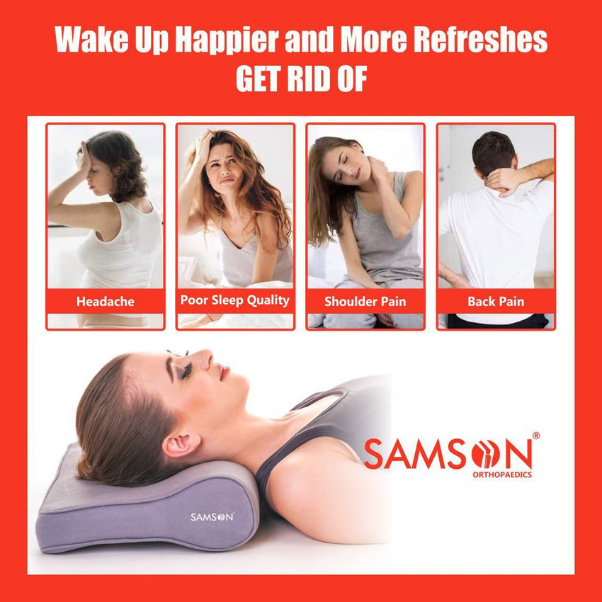 SAMSON Cervical Pillow Regular universal Size for Headache