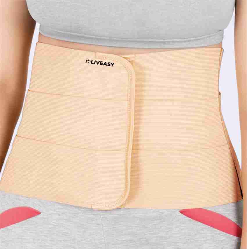 Buy kossto Rubber abdominal belt after delivery for tummy reduction, Lumbo  Sacral, Lower Back Pain Relief