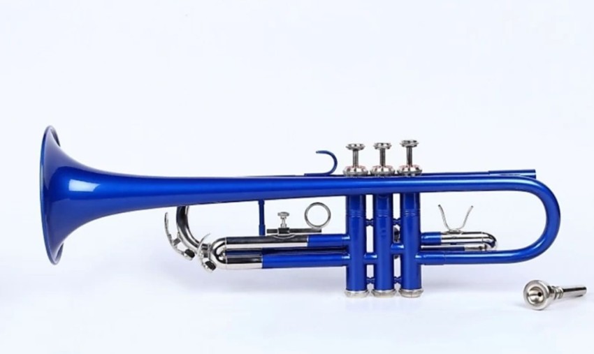 ARB Professional Blue/Silver Bb Trumpet Price in India - Buy ARB