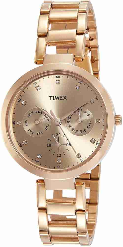 Timex gold best sale watches for ladies