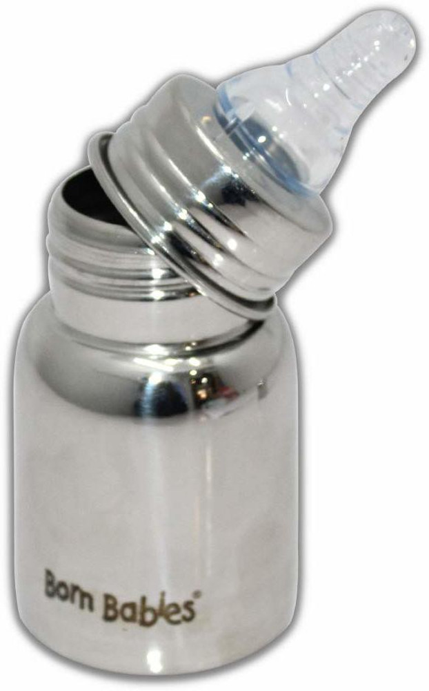 Baby stainless steel 2025 feeding bottle