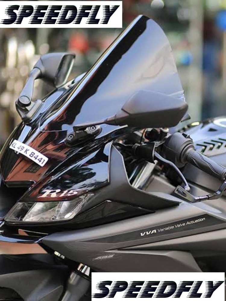 Speedfly DB Visor for YAMAH R15 V3 Bike Windshield Bike Windshield