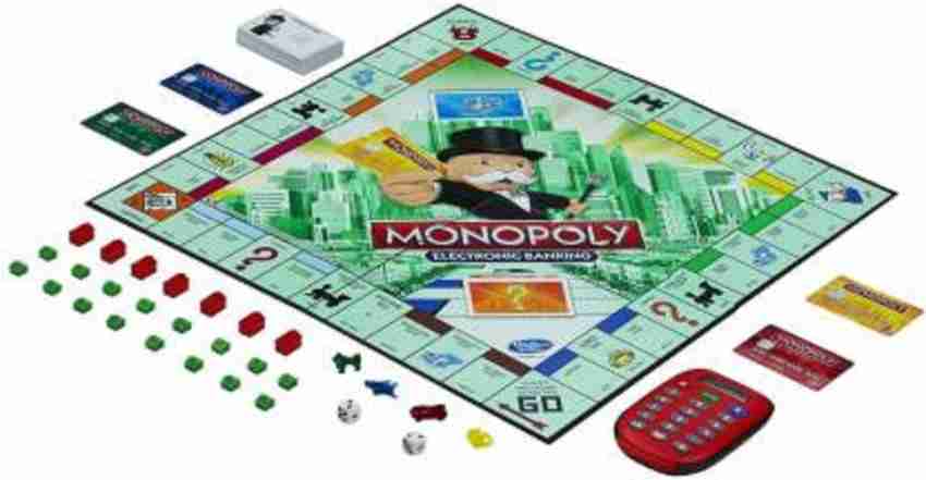 Hasbro Monopoly Electronic Banking, Multicolor [A7444] 