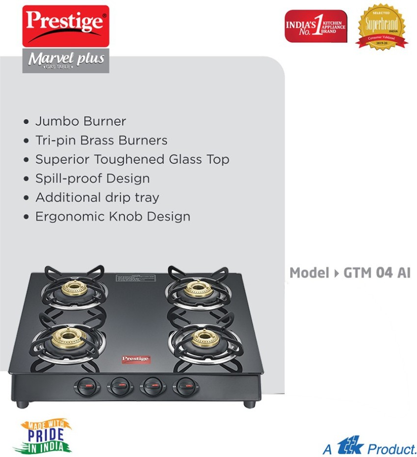 prestige gas stove spill tray