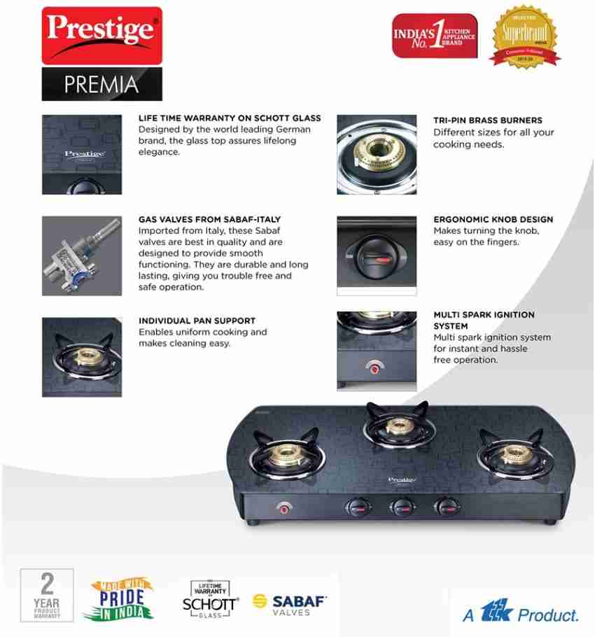 prestige premia schott 2 burner