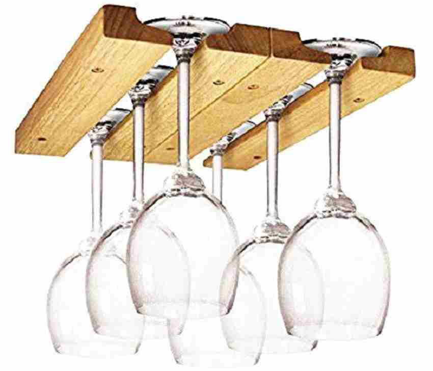Wooden deals glass hanger