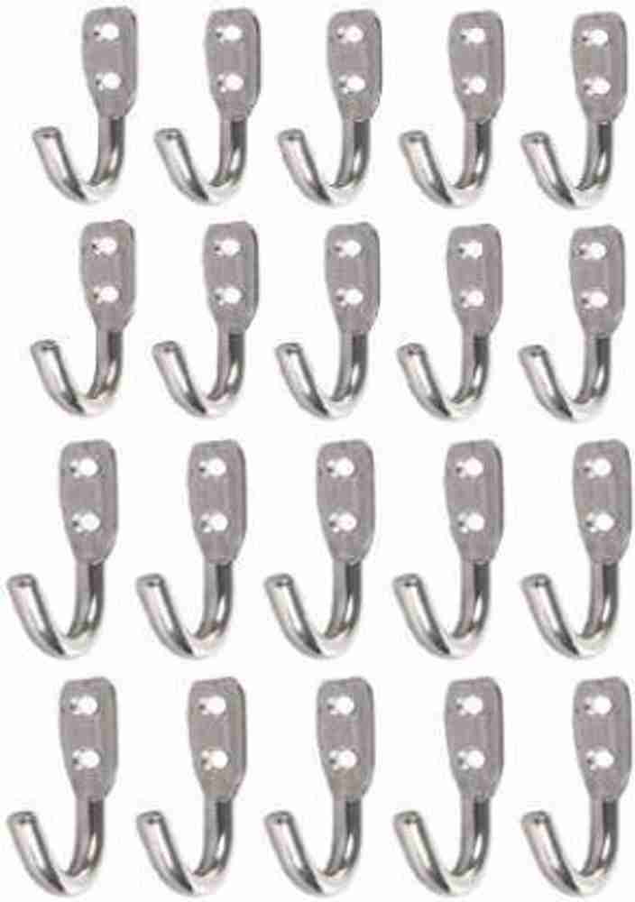 Frap Stainless Steel J Type Hook Wall Mounted Hook Hook Rail Hook 20 Price in India Buy Frap Stainless Steel J Type Hook Wall Mounted Hook Hook Rail Hook 20 online