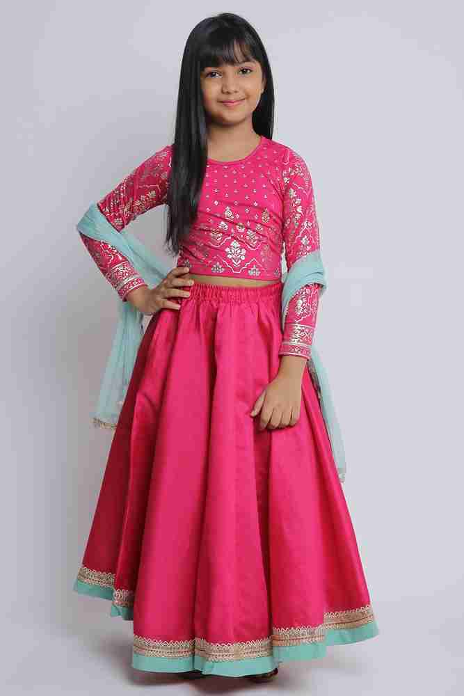 BIBA Girls Lehenga Choli Ethnic Wear Printed Lehenga Choli Price in India Buy BIBA Girls Lehenga Choli Ethnic Wear Printed Lehenga Choli online at Flipkart
