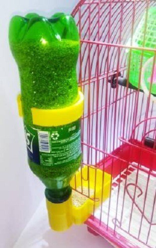 Petzlifeworld Bird Cage Feeder Cups for Any Bottle Use Pack of 4