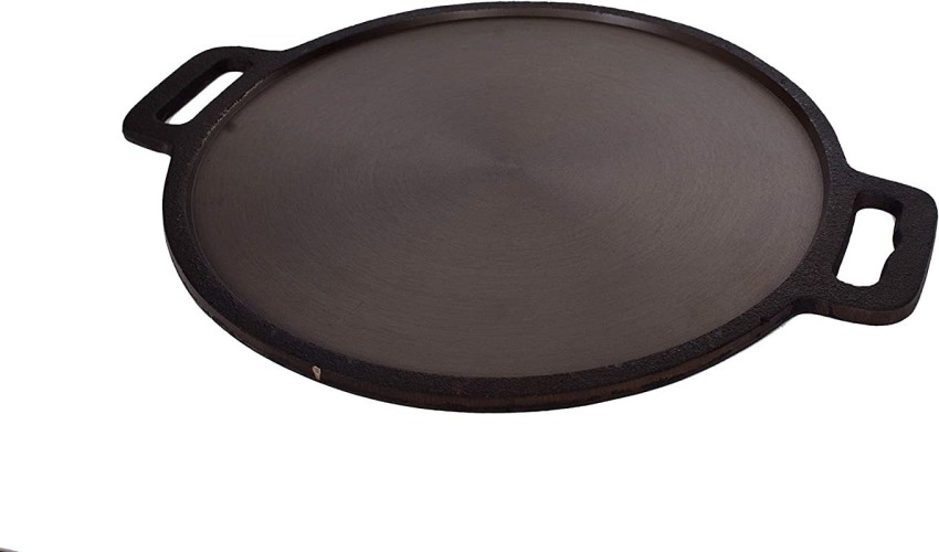  MYNAKSHA Iron Dosa Tawa/Iron Dosa Kallu Cookware/Large