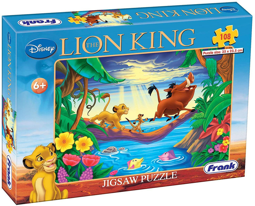 Frank 11830 Disney s The Lion King Puzzle For 6 Year Old Kids And