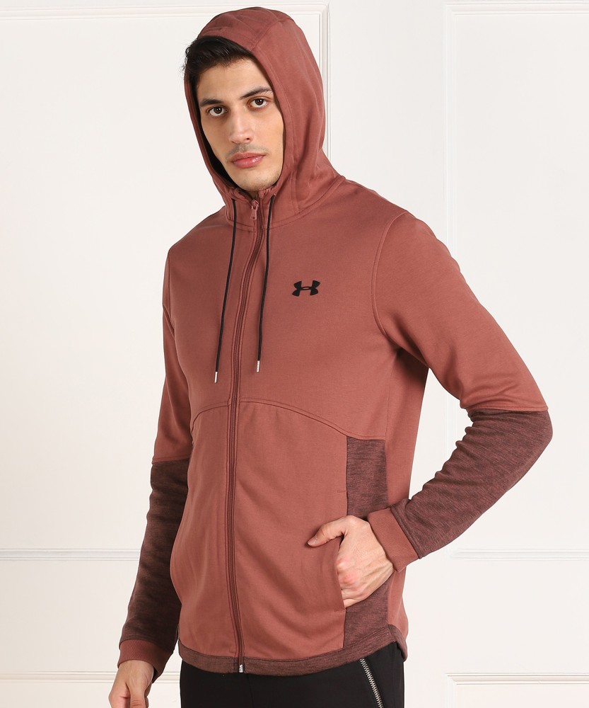 Under armour men's hot sale threadborne full zip hoodie