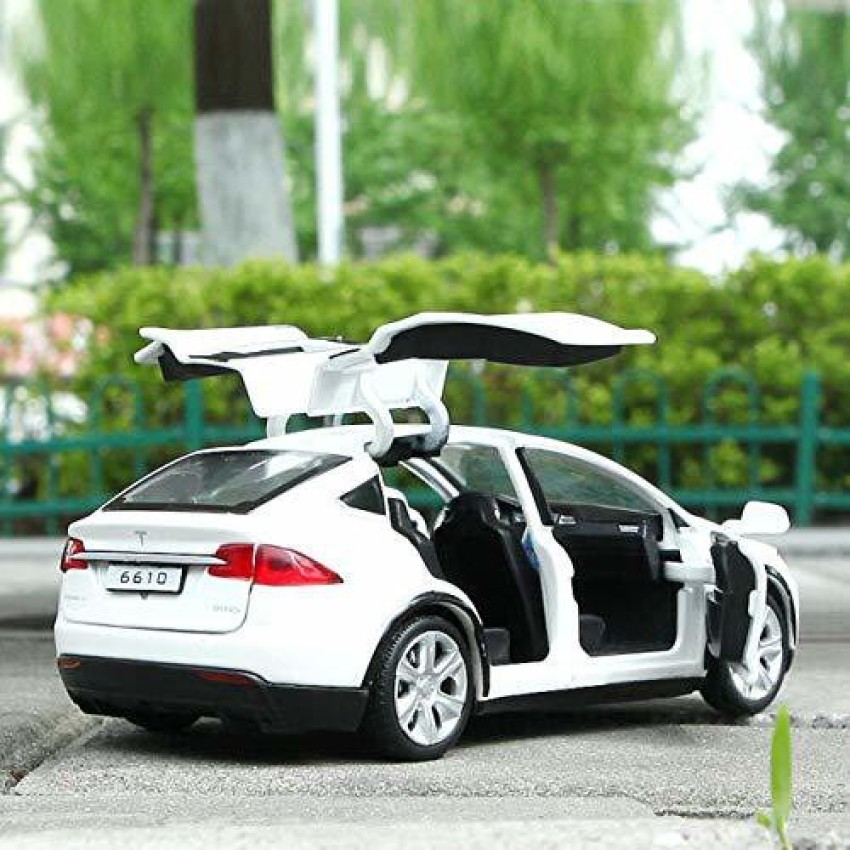 Tesla model deals x diecast car