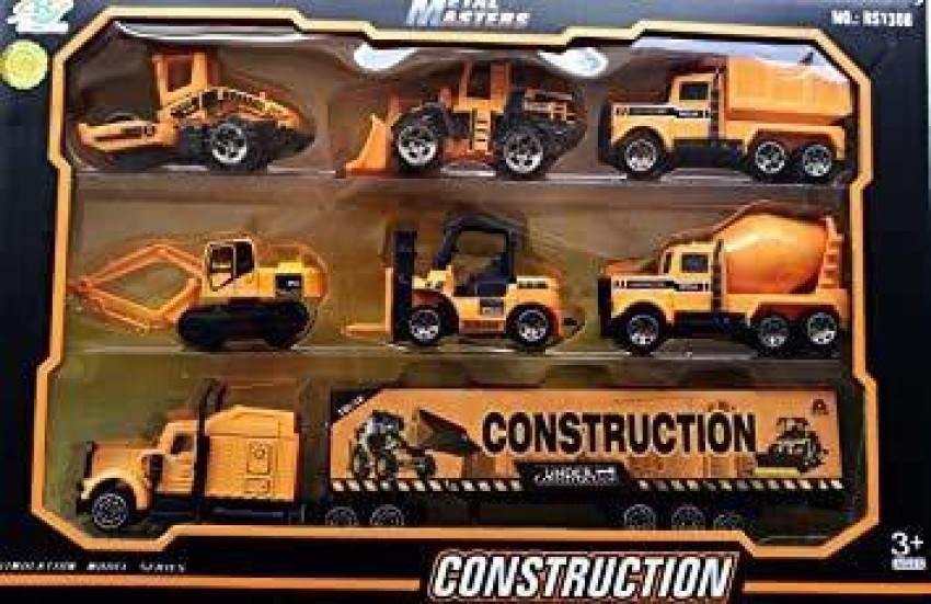 Diecast metal construction toys online