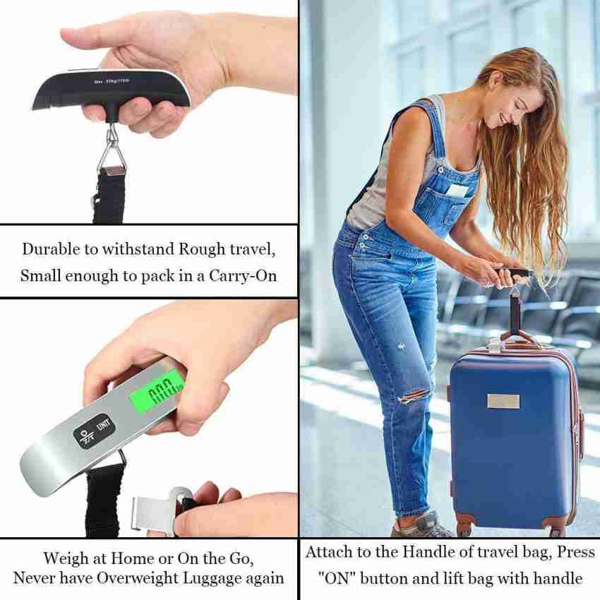 Never have overweight luggage again with this digital hanging scale