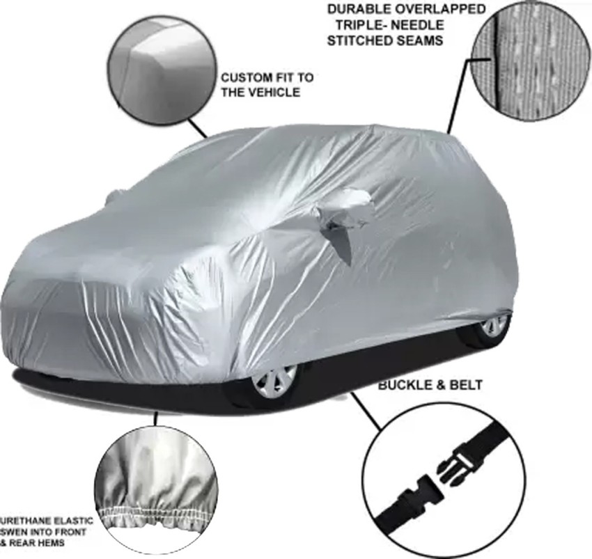 AUCTIMO Car Cover For Toyota Yaris (With Mirror Pockets) Price in India -  Buy AUCTIMO Car Cover For Toyota Yaris (With Mirror Pockets) online at