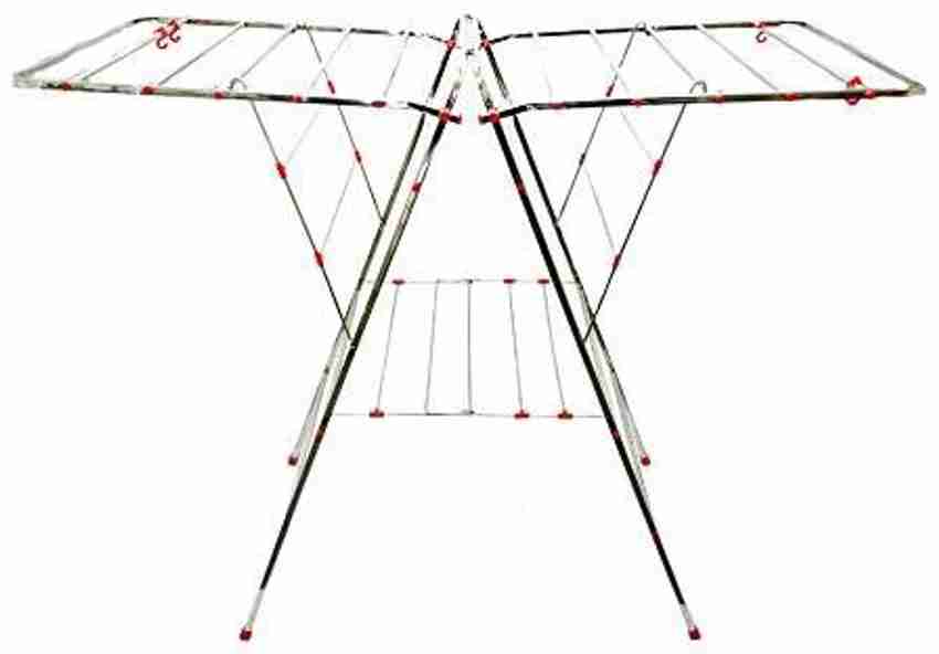 right kitchen Steel Floor Cloth Dryer Stand SS STAINLESS STEEL