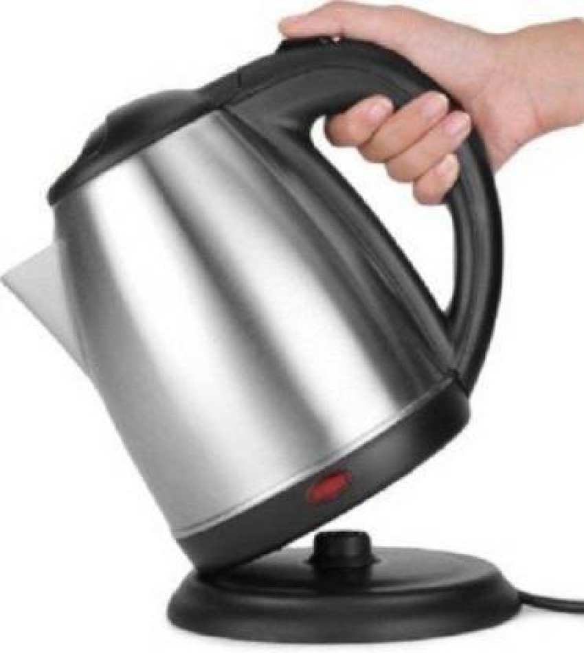 Siya Shine Tea Kettle/Tea and Coffee Maker/Milk Boiler/Water Boiler/Tea  Boiler/Coffee Boiler/Water Heater/Stainless Steel Kettle/Stainless Steel  Electric Cordless Electric Kettle (2 L, Silver), Electric kettle fast boil  1500W Electric Kettle Price in