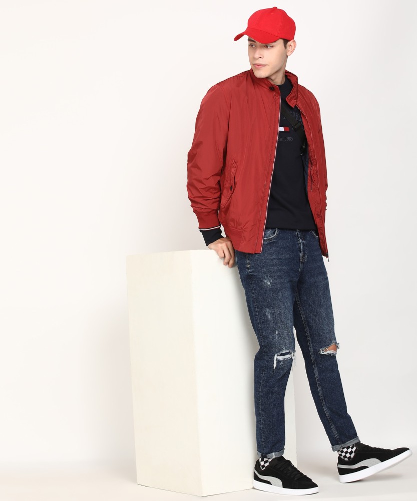 Tommy hilfiger store windbreaker outfit