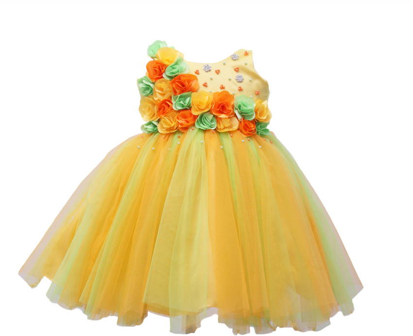Little blossom party wear frock top