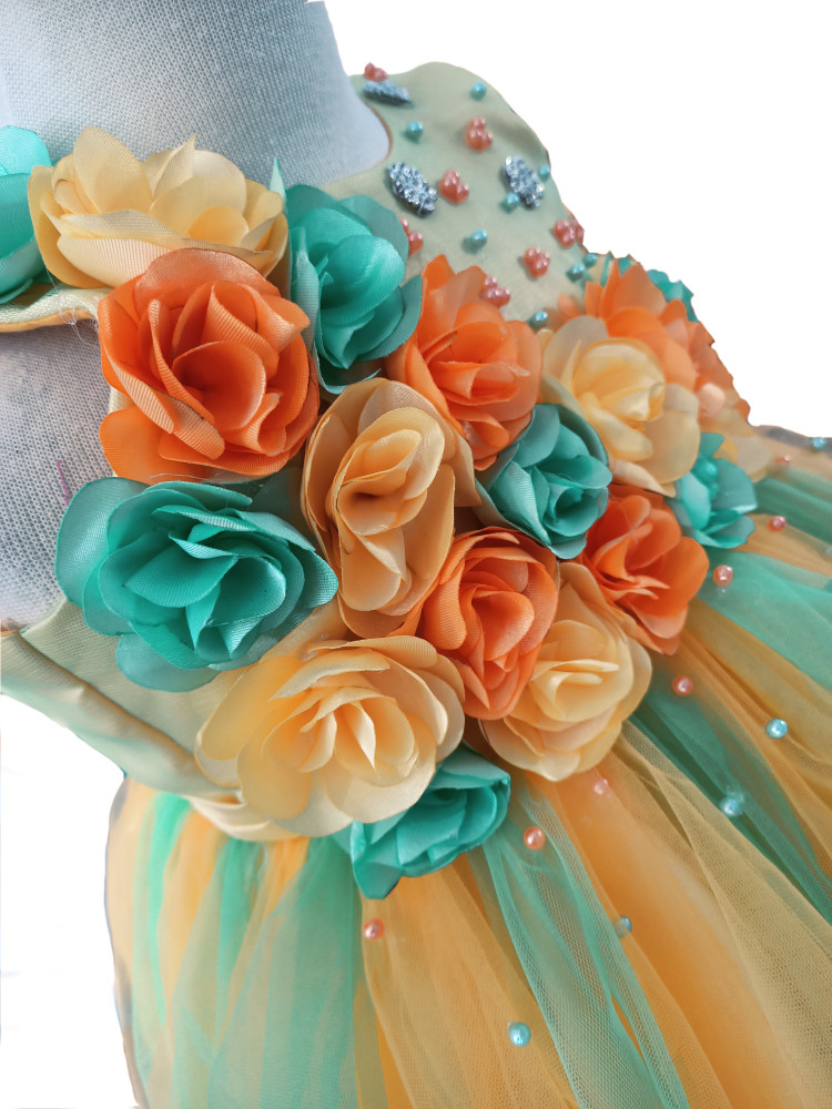 little blossoms petals Girls Above Knee Party Dress Price in India Buy little blossoms petals Girls Above Knee Party Dress online at Flipkart