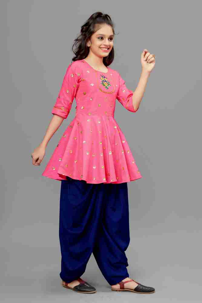 Ladies dhoti clearance salwar suit