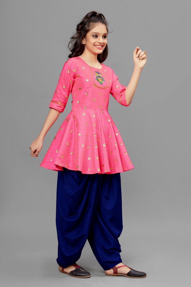 Fashion Dream Girls Festive Party Wedding Dhoti Kurta Set Price in India Buy Fashion Dream Girls Festive Party Wedding Dhoti Kurta Set online at Flipkart