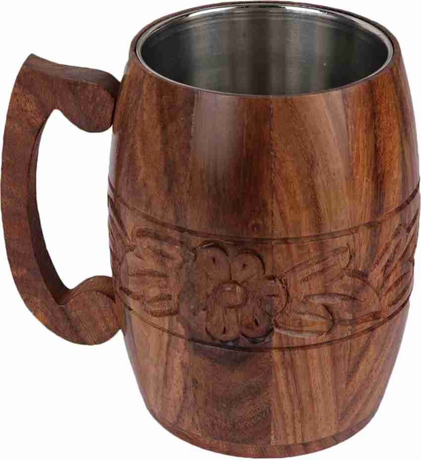 ARTANDCRAFTINDIA Wooden / Coffee/ Tea Cup Wood Coffee Mug Price in India -  Buy ARTANDCRAFTINDIA Wooden / Coffee/ Tea Cup Wood Coffee Mug online at