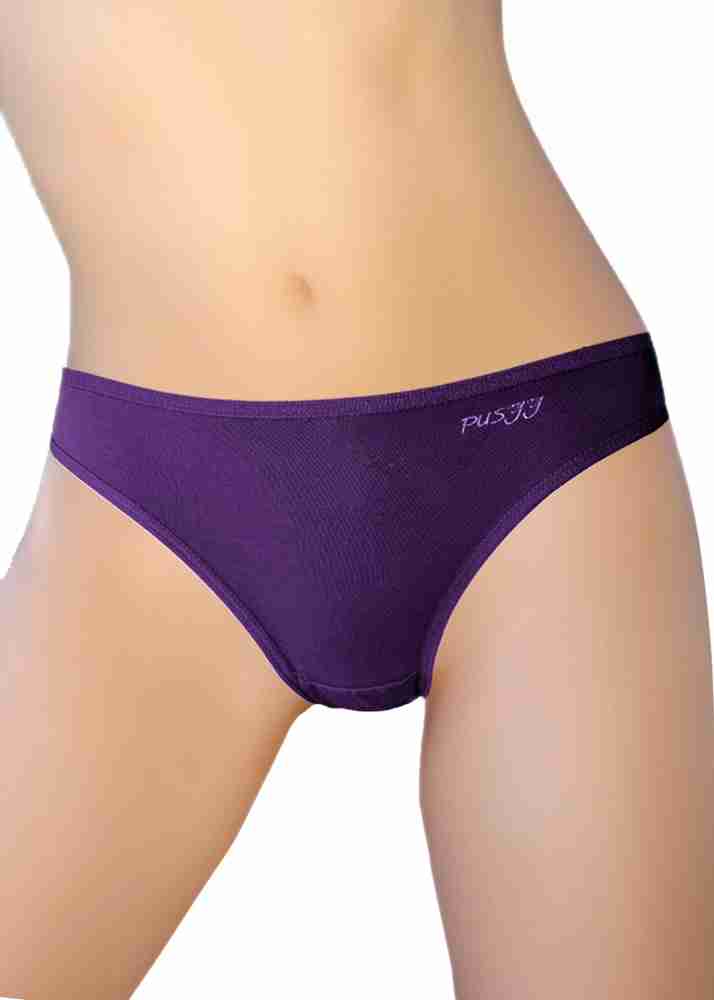 LADY SHOPI Women Bikini Purple Panty - Buy LADY SHOPI Women Bikini Purple  Panty Online at Best Prices in India
