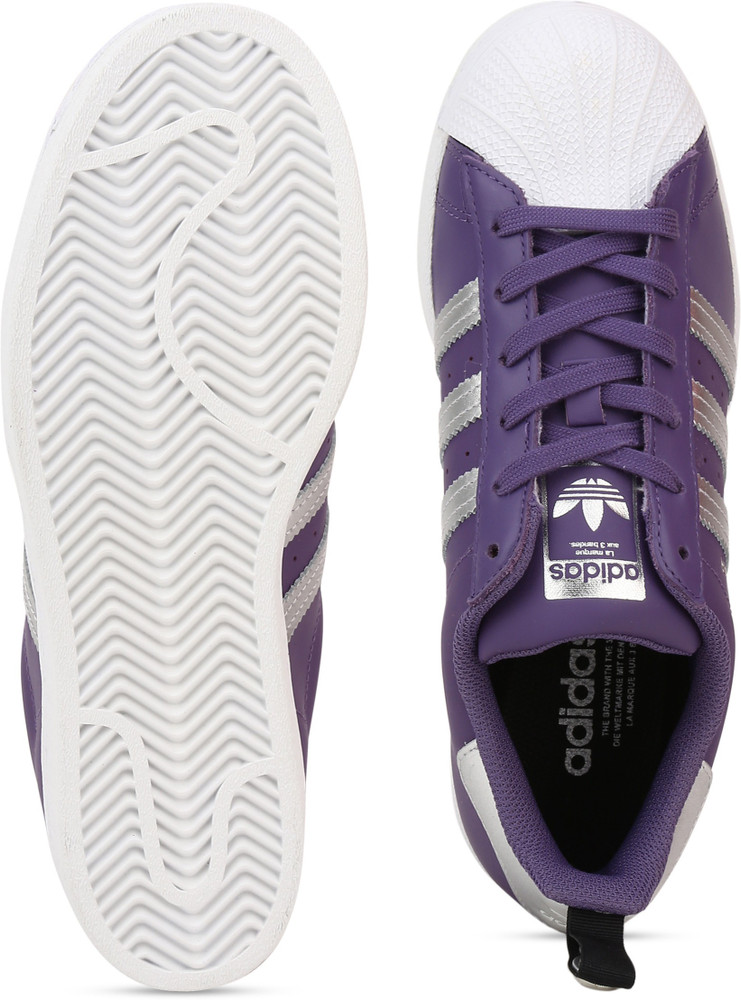 Original superstar 2 best sale violet