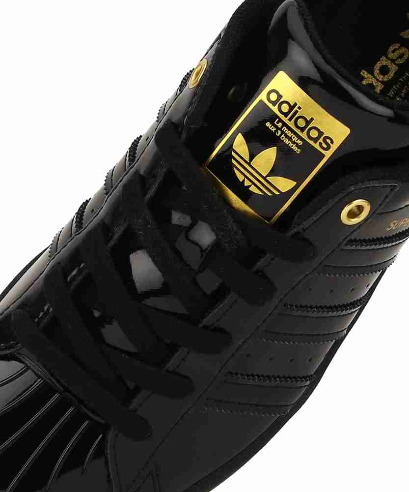 Original superstar metal toe marron store