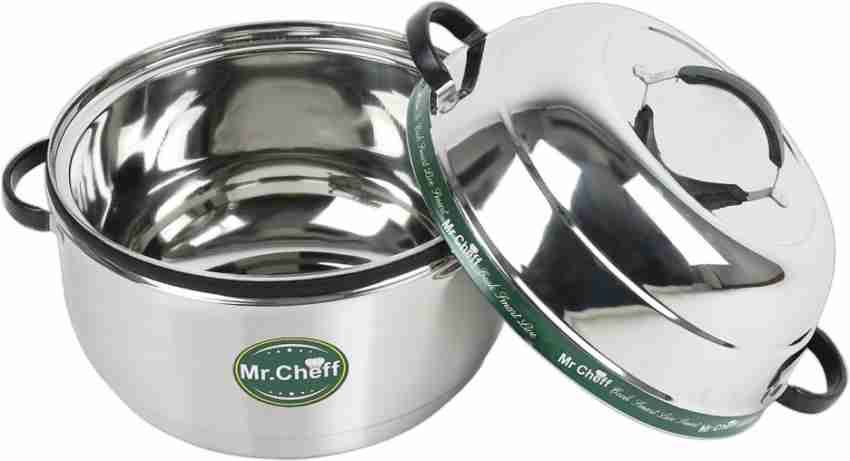 Mr. Cheff Choodarapetty Thermal Rice Cooker 2 Kg Stainless Steel Steamer  Price in India - Buy Mr. Cheff Choodarapetty Thermal Rice Cooker 2 Kg  Stainless Steel Steamer online at