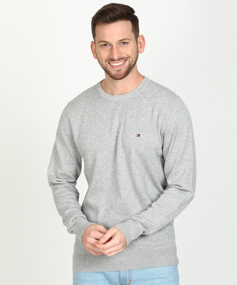 Tommy jeans grey jumper clearance