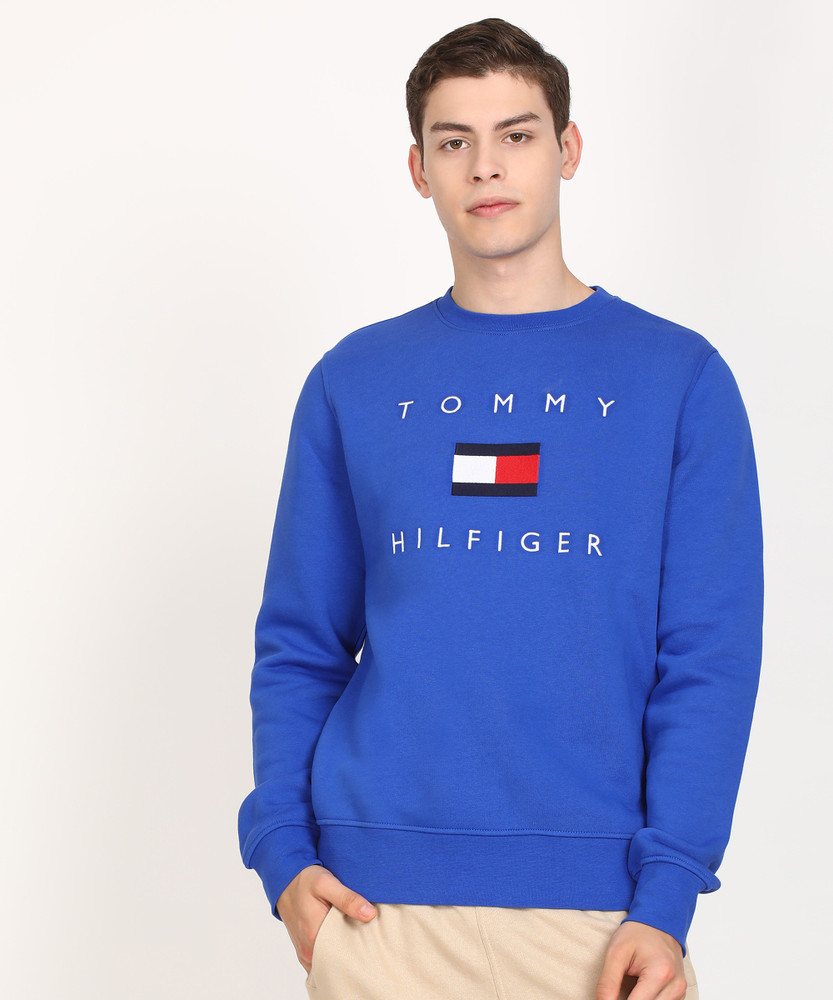 Tommy hilfiger embroidered sweatshirt deals