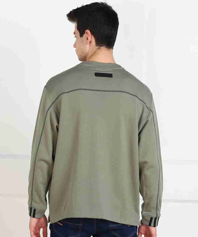 Adidas full sleeve shop solid men's sweatshirt