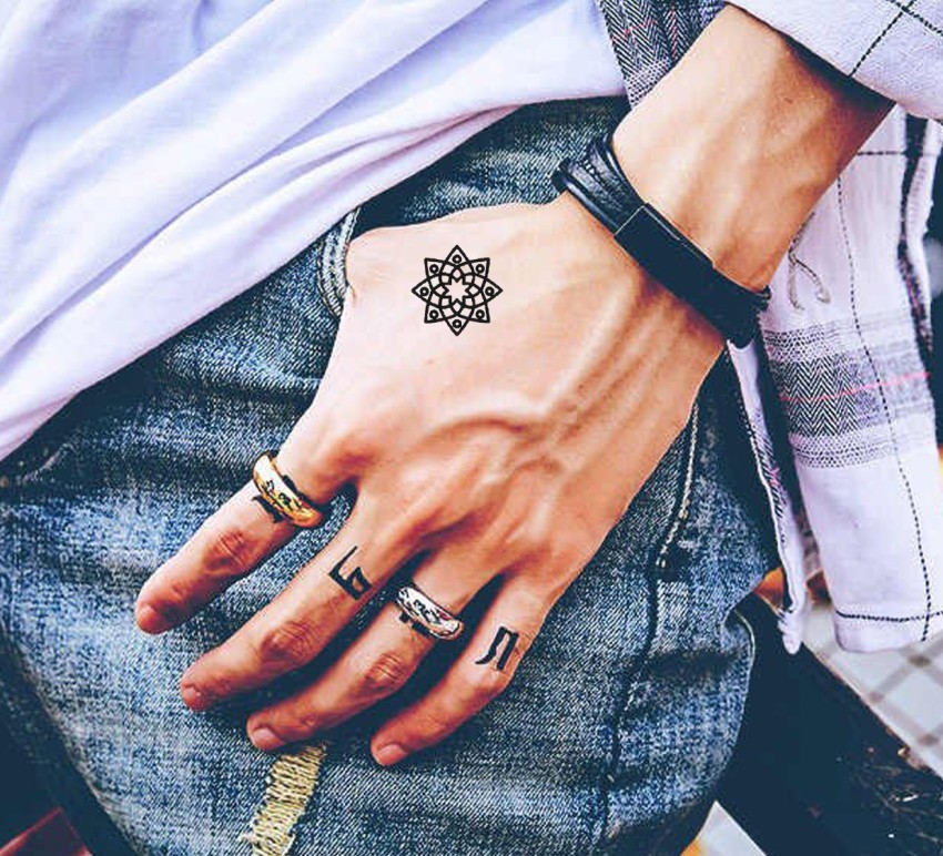 Yoga Hand Tattoo