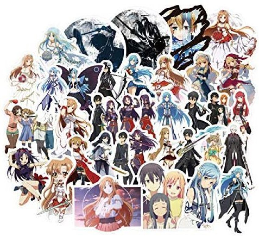 Buy Waterproof Japanese Anime Stickers for Water Bottle 50 Pieces Online  at desertcartINDIA