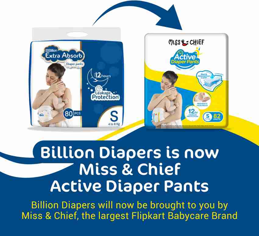 Billion Extra Absorb Diaper Pants S Buy 80 Billion Top Sheet