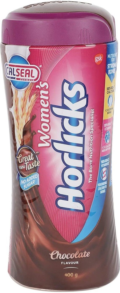 Women's Horlicks Health & Nutrition Drink - 400 g Refill Pack (Chocolate  Flavor)