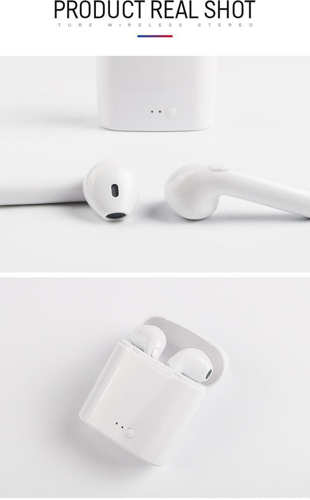 Twin earphone with charging box outlet