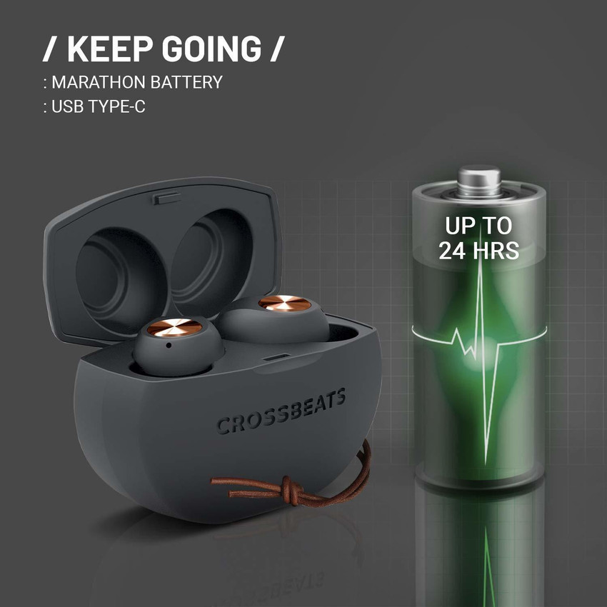 Crossbeats pebble 2025 tws
