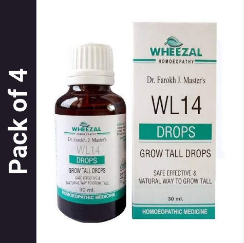 WHEEZAL WL 14 Grow Tall Drops Price in India Buy WHEEZAL WL 14