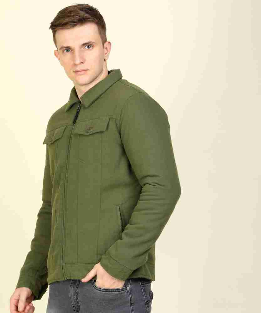 Flying machine olive outlet green jacket