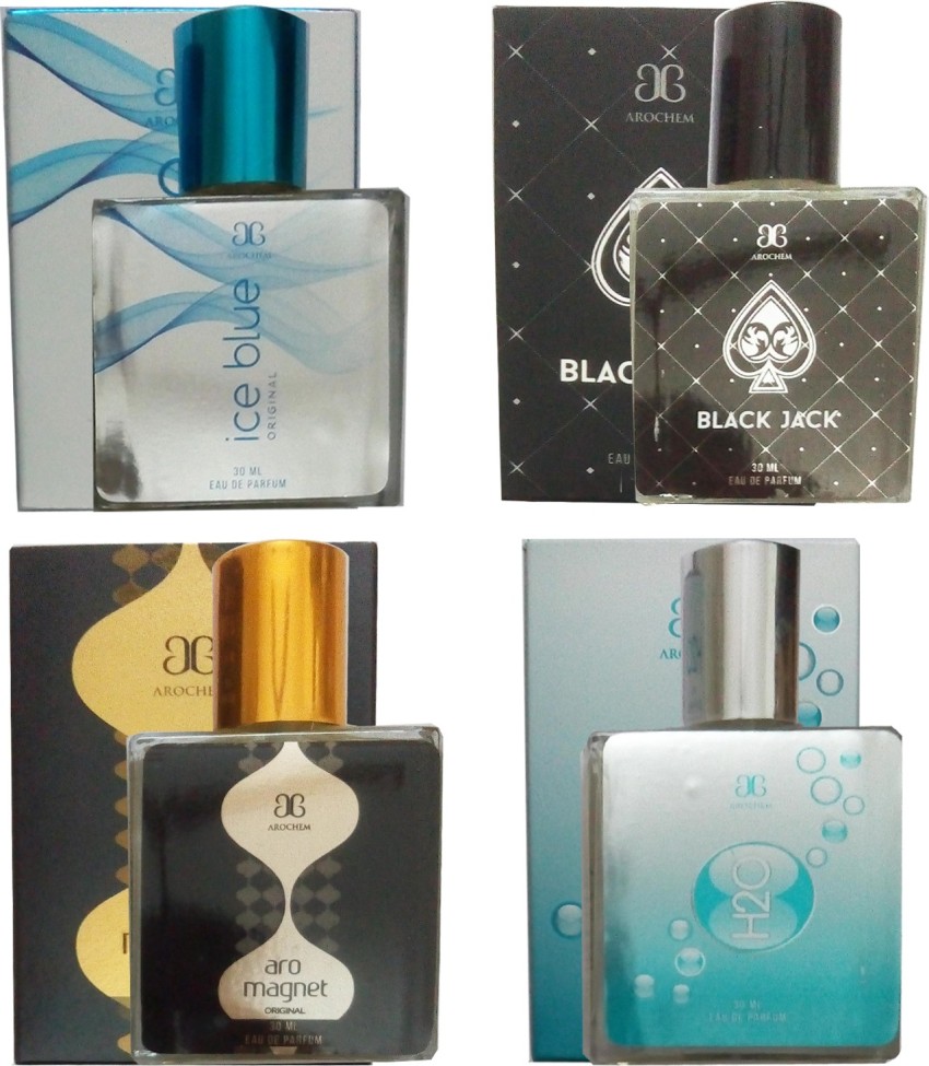 Buy AROCHEM 1 ICE BLUE PERFUME 30 ML 1 BLACK JACK PERFUME